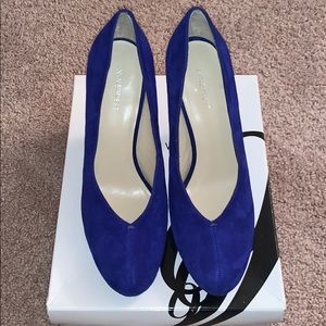 Royal blue pumps-SOLD